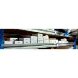 Quantity of radiator valves to shelf. This lot forms part of Composite lot 55. At the end of the