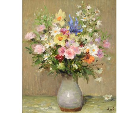 Marcel Dyf (1899-1985)  "Summer's Beauty" Signed, oil on canvas, 54cm by 45cmProvenance: E Stacy-Marks Ltd, EastbourneSome li