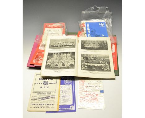 Sport, Football, Programmes, Daily Graphic Football Album 1907-8, Portrait Groups, cover foxed and taped, internally good; va