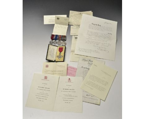 Medals, Fire Service,  Group of Five, 1935 Jubilee (with named certificate), 1937 Coronation (with named certificate), Associ