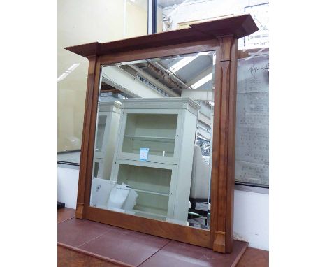 MARK WILKINSON WALL MIRROR, bespoke made, 110cm x 120cm.
