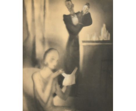 After Paul Iribe, two limited edition prints of Cocktail subjects in Art Deco style frames, labels verso, both 11" x 9", (28x