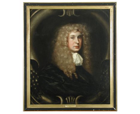 Provincial Follower of John Michael Wright (British, 1617-1694) Portrait of Sir John Gaudy of West Harling, Norfolk, aged 30,