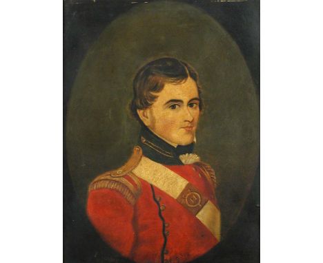 Benjamin Tartarine Leader (British, b. 1847) Portrait of Lieutenant Henry John Lindsey, Light Company, 11th (North Devonshire