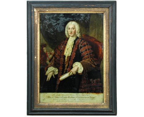 Richard Houston (Irish, 1721–1775), after William Hoare  Portrait of The Right Hon. William Pitt, Esq., one of His Majesty's 