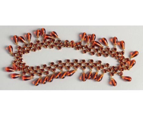 A CHRISTIAN DIOR 1961 NECKLACE in original box.