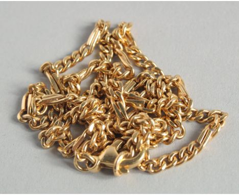 AN 18CT GOLD CHAIN.&nbsp;22 grams – 51.5 cm