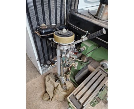 A Seagull outboard engine. 