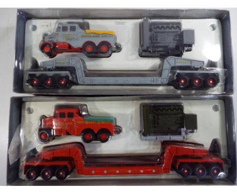 Corgi - two 1:50 scale trucks in original boxes comprising 17602 and 17603, both models appear to be in mint condition with c