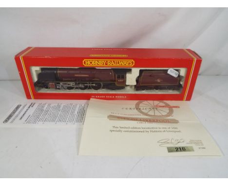 Model Railways - OO gauge Hornby Railways BR 4-6-2 Locomotive 'City of Liverpool' Coronation Class 8P  # R.2041, appears mint