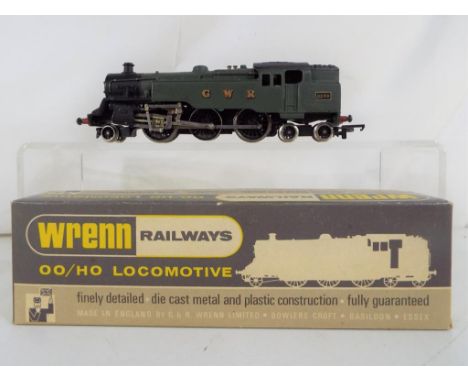 Model Railways - a boxed Wrenn OO gauge steam locomotive #W2218 model appears vg in original e box with packing pieces and ti