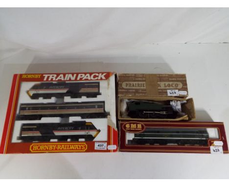 Model Railways - a Hornby OO gauge train pack # R336 BR Intercity 125 and Airfix OO gauge A-1-A Class 31 diesel and a Graham 