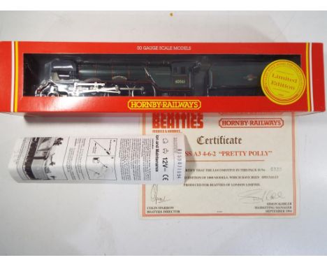 Model Railways - OO gauge Hornby Railways BR Class A3 Loco 'Pretty Polly' (limited edition)   # R.059, appears mint in a box.