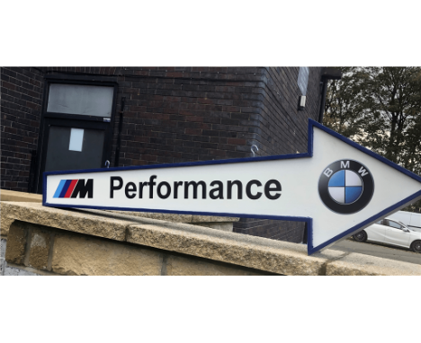 BMW PERFORMANCE DOUBLE SIDED ARROW