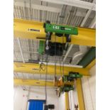 Stahl 10-Ton Overhead Crane w/ Stationary Bridge Rail