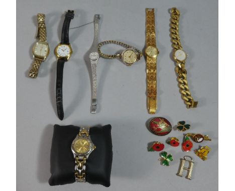A Collection of Vintage Wrist Watches etc 