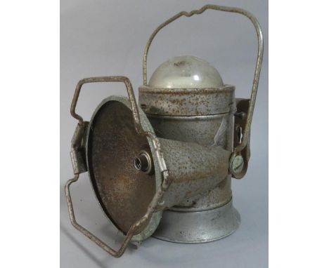 A Vintage Hand Torch, 21cm High 