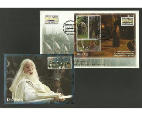 Lord of the Rings collection. Comes with 6 colour postcards and two covers. Good condition 