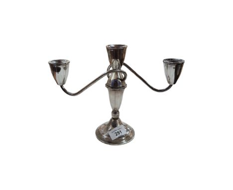 SILVER CANDLEABRA