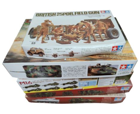 5 MILITARY MODEL KITS