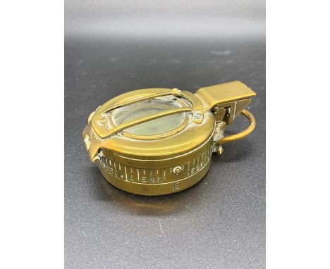 A Brass Marching compass