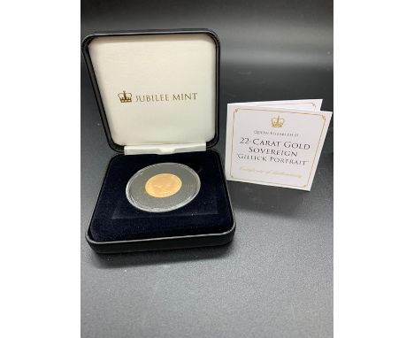 A 22 Carat Sovereign 'Gillick Portrait'