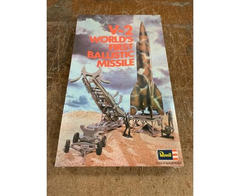 A boxed V-2 World's First Ballistic Missile Revell model kit H-560:250