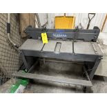 Iniagra press brake, knife regrinding