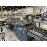 (1) MBO B120 Continuous Feed Folder Line Equipped with:The MBO folder is a durable and versatile