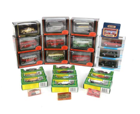 Corgi 96656 Special Edition James Bond Aston Martin, 96682 Inspector Morse Jaguar, four early 1990's Dinky model cars, DY-18,