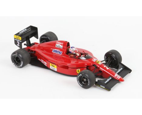 Exoto Inc. 1:18 scale diecast model of Ferrari 641/2, No. A2622,Condition Report:  A few scratches, particularly on nose. Top