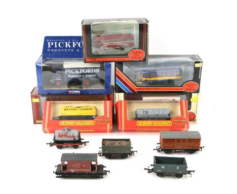 Six Hornby and other 00 gauge locomotives, comprising Hornby Railways R308 Patriot Class 'Lord Rathmore', R125 'County of Cor