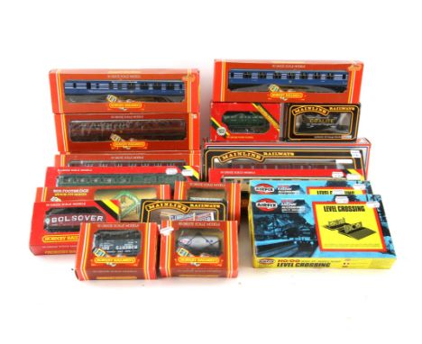 Nine 00 gauge locomotives comprising Hornby Railways R305 LMS Coronation Class 'Duchess of Abercorn', R376 LMS Class 4P Loco 
