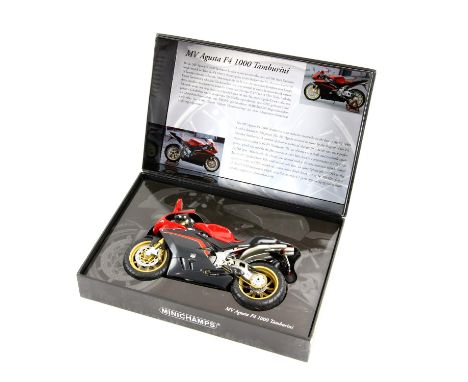 Minichamps 1:12 scale Classic Bike Series MV Agusta F4 1000 Tamburini, boxed,