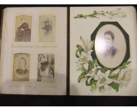 Early 20th century photograph album. UK P&amp;P Group 2 (£20+VAT for the first lot and £4+VAT for subsequent lots) 