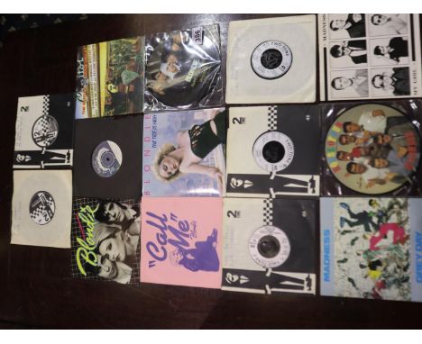 Vinyl singles including four Blondie singles (one being a picture disc), four Madness singles, four Specials, a Pink Floyd an