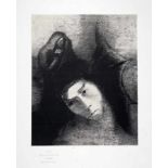 Odilon Redon. La Tentation de Saint-Antoine. (3e serie). Texte de Gustave Flaubert. 24 dessins sur