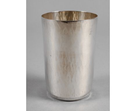 Tiffany & Co. Silberbecher 20. Jh., Silberstempel 925-1000 Sterling Silver 15602 Makers 4811, leicht konischer Becher in Mart