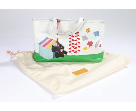 Radley Signature "Garden" handbag, 32cm wide, with bagLight surface scuffs and marks