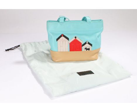 Radley Signature "Beach Hut" handbag, 25cm wide, with bagLight surface scratches and marks