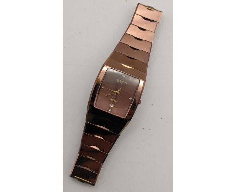 A Rado jubilee quartz high tech tungsten watchLocation: 
