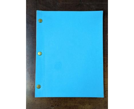 The second draft film script for Manhunter by M Mann dated 20th July 1984Location: 
