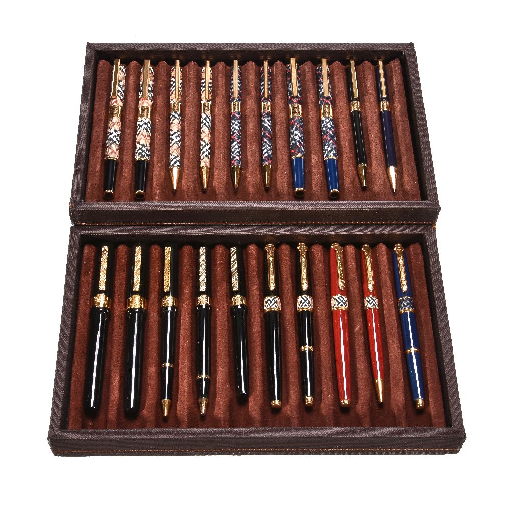 Burberry fine writing instruments by Pentel, an extensive collection of