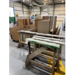 11 x Various Wood Stock Holders, 7 x Trestle Holders.