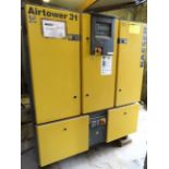 Kaeser Airtower Kaeser Air Compressor. Ingersoll Rand Air Compressor Ml 18.5. Metal Framed Air