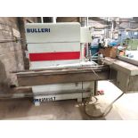 2003, Bulleri Brevetti Tenoning Machine, Model: Progress TV.400, Serial No: A7000005. (Does NOT