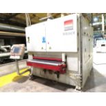 2002, Weber Belt Sander, Model: KS 4 (0)V-1350. Machine Number: 91.467.39. 415 Volt, Belt 1.35m (W).