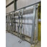 2003, R. Beck Metal Framed Cramp, Four Section Machine, Number: 872.