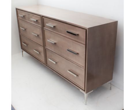 A Soho Home Interiors six-drawer 'Chloe Light Dresser' (173 x 46 x 91.5 cm)