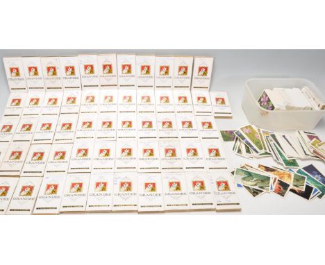 A collection of vintage Grandee cigar cards to include all in boxes to include some sorted into sets and some loose, series i